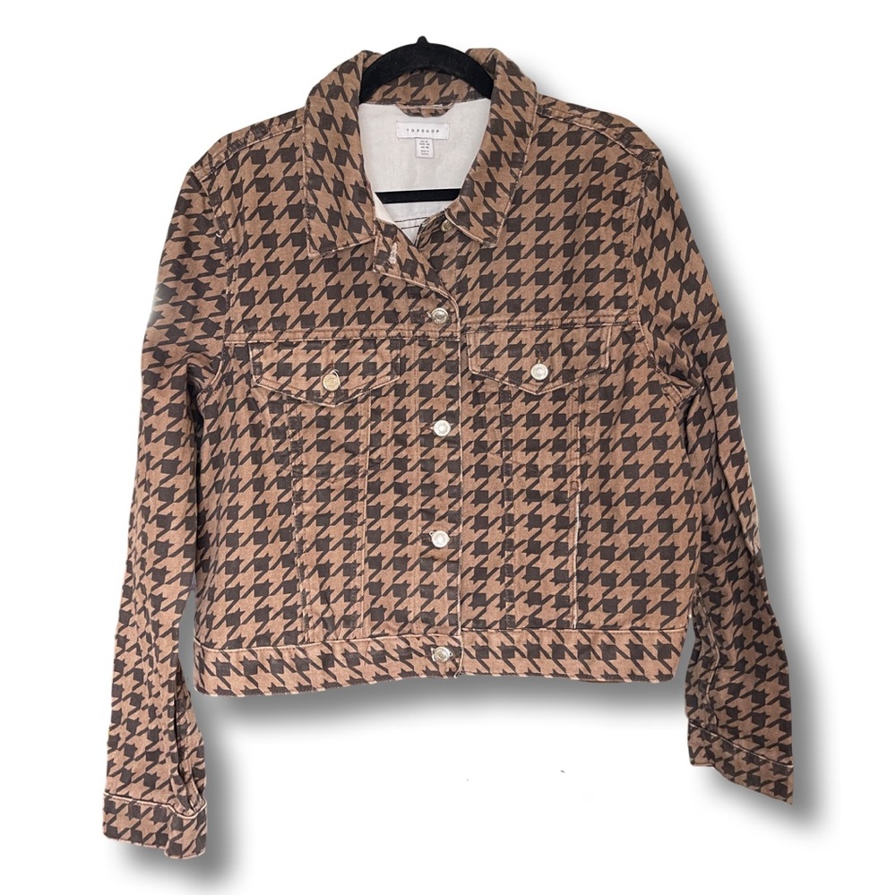 Topshop chevron jacket